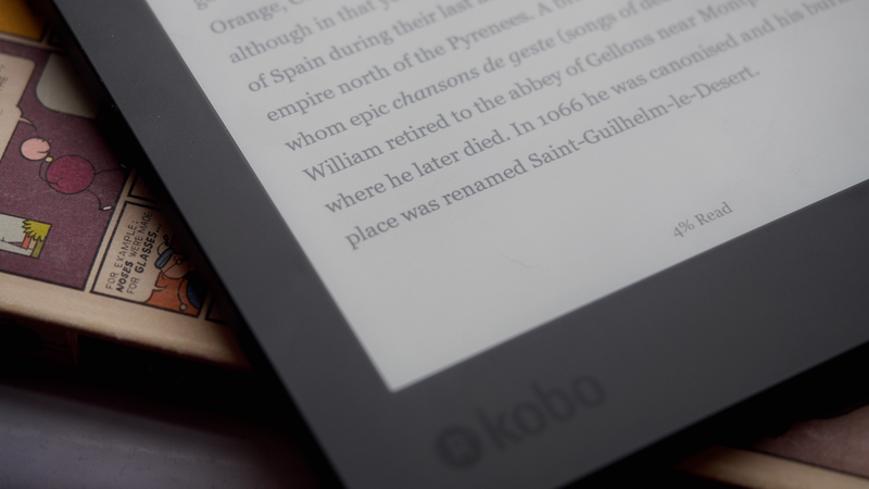 The e-ink display is great looking.